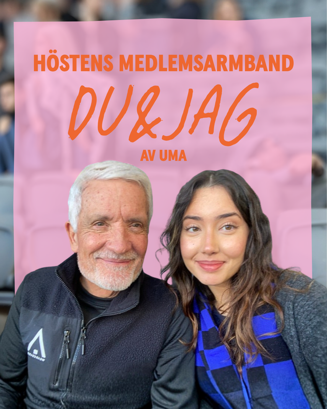 "Du & jag" – Umas armband hyllar kärleken till hennes pappa