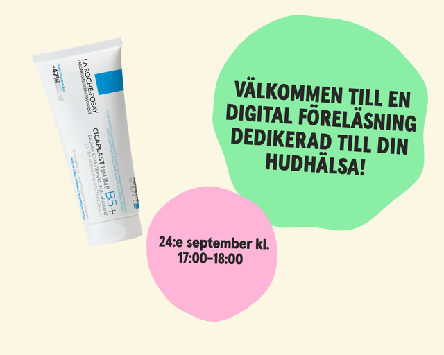 Välkommen till en digital föreläsning dedikerad till din hudhälsa!