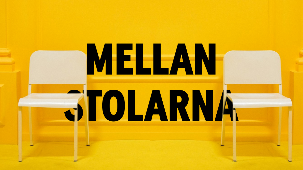 SKRIV UNDER - MELLAN STOLARNA